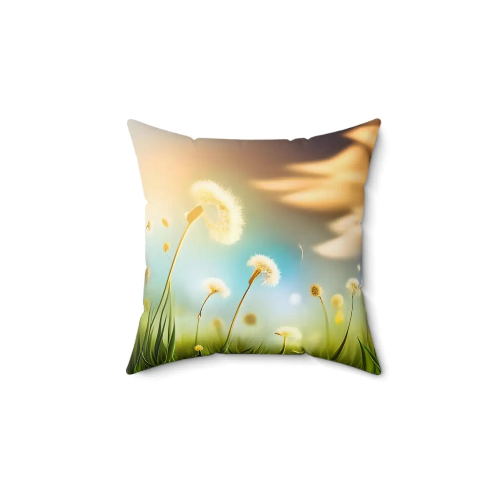 Vibrant Spun Polyester Square Pillow - Home Decor - DipaliZ