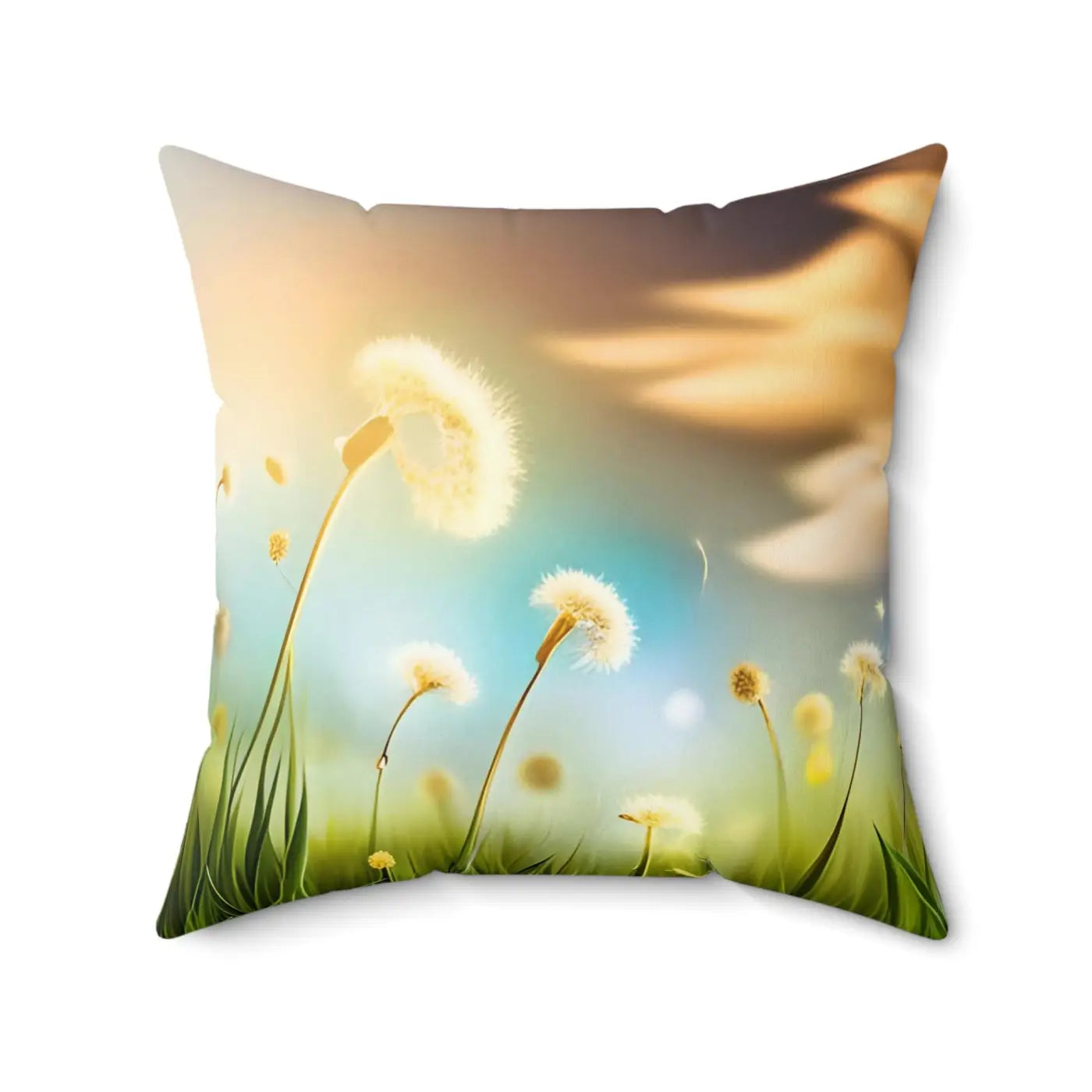 Vibrant Spun Polyester Square Pillow - Home Decor - DipaliZ