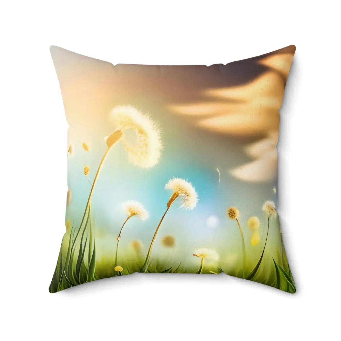 Vibrant Spun Polyester Square Pillow - Home Decor - DipaliZ