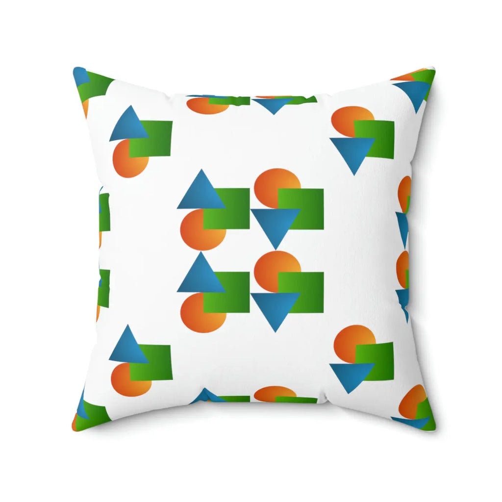 Spun Polyester Square Pillow - Chic Cozy Comfort - DipaliZ