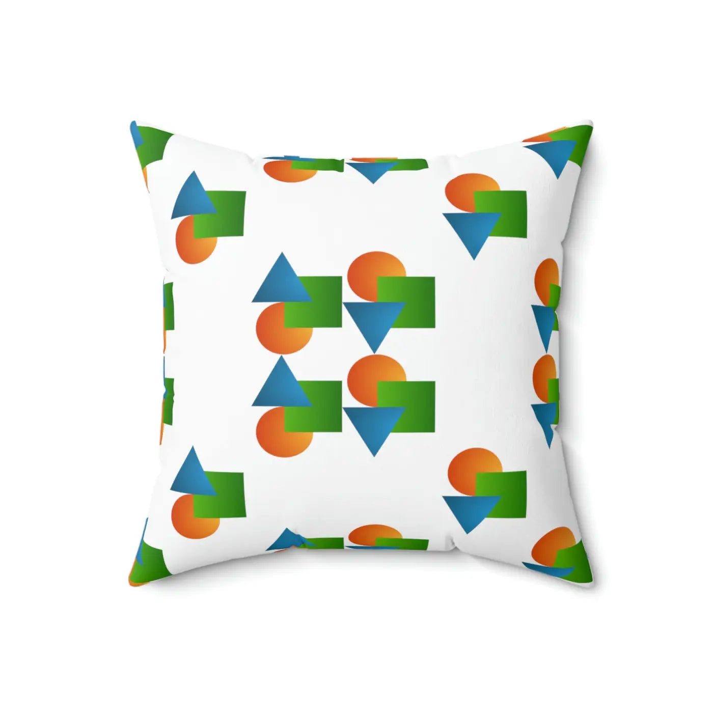 Spun Polyester Square Pillow - Chic Cozy Comfort - DipaliZ