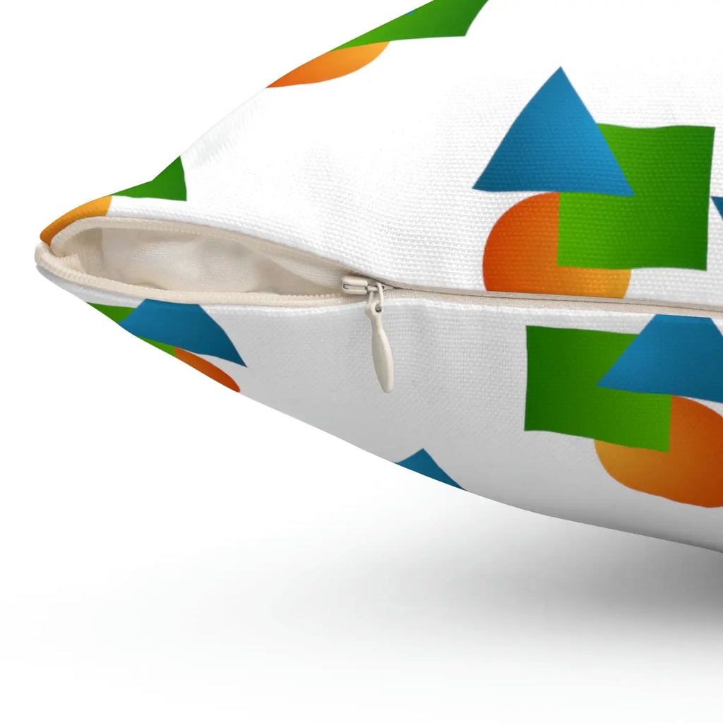 Spun Polyester Square Pillow - Chic Cozy Comfort - DipaliZ
