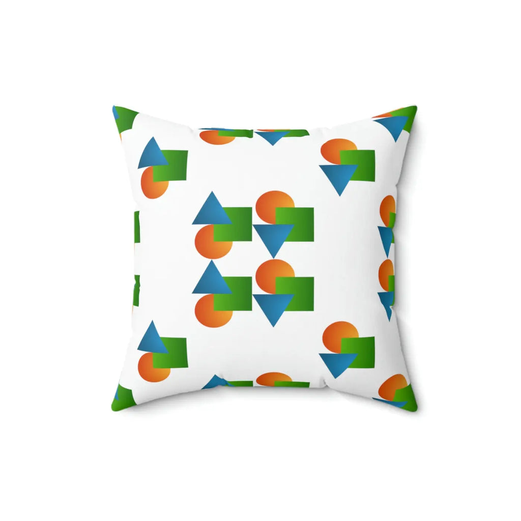 Spun Polyester Square Pillow - Chic Cozy Comfort - DipaliZ