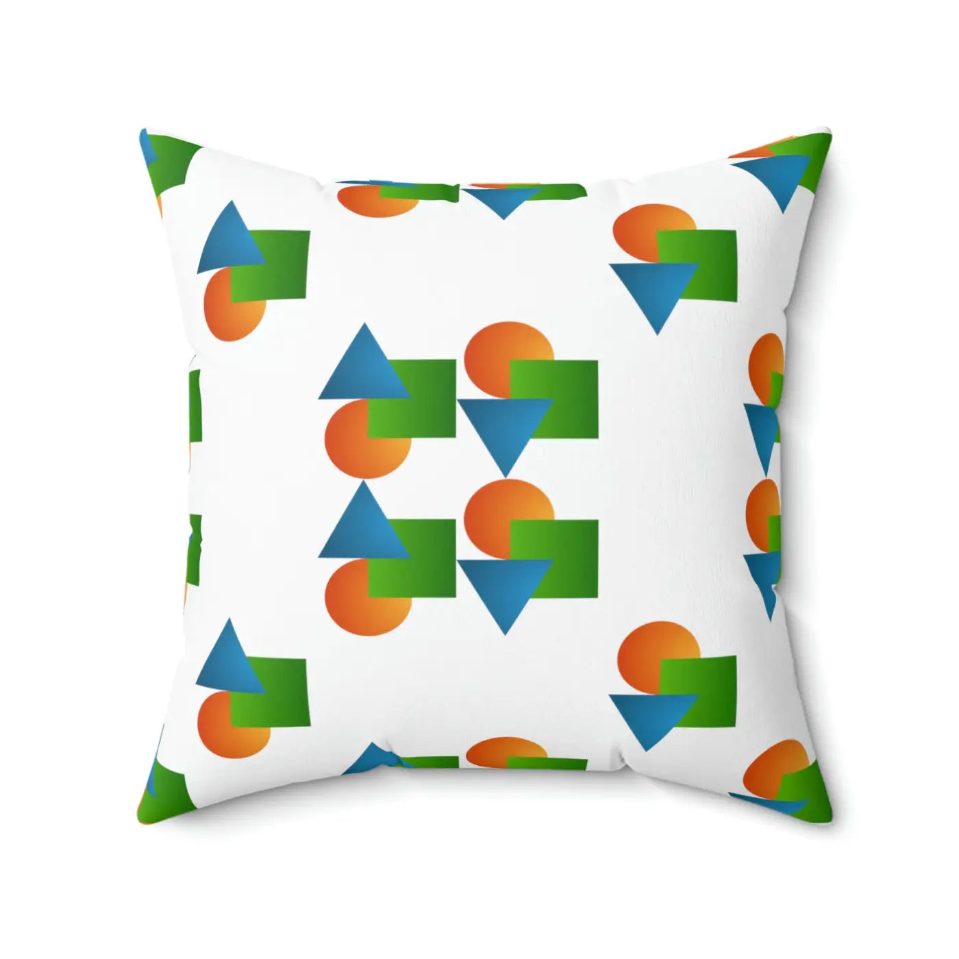 Spun Polyester Square Pillow - Chic Cozy Comfort - DipaliZ