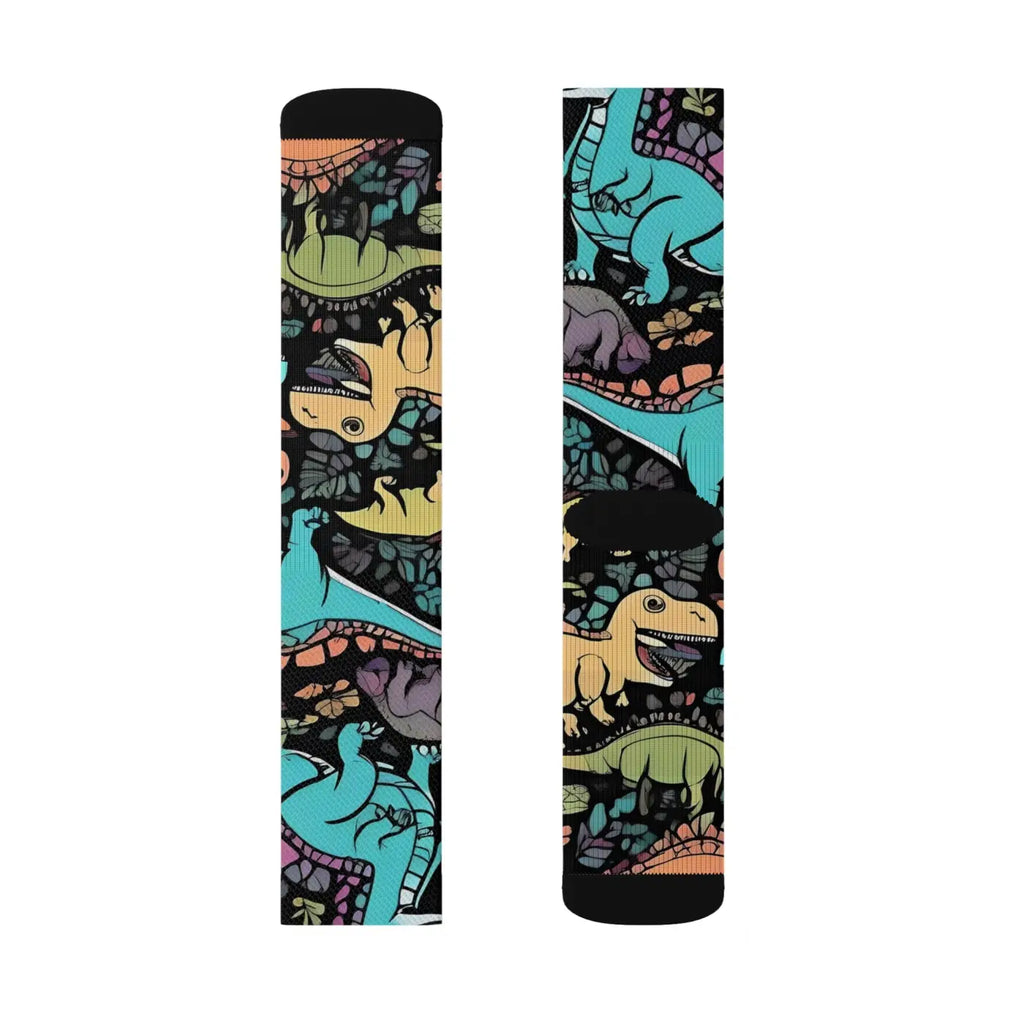 Vibrant Sublimation Socks - Eco-Friendly Gifts for Her - DipaliZ
