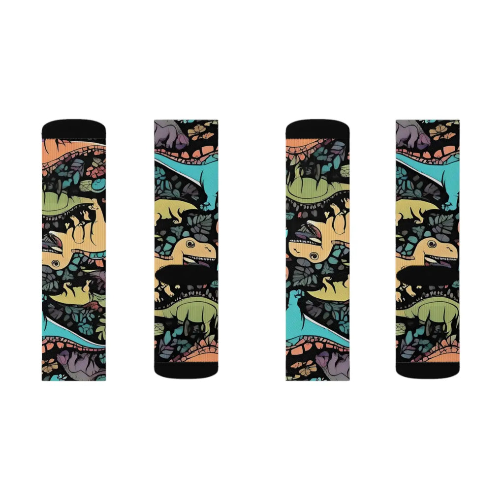 Vibrant Sublimation Socks - Eco-Friendly Gifts for Her - DipaliZ