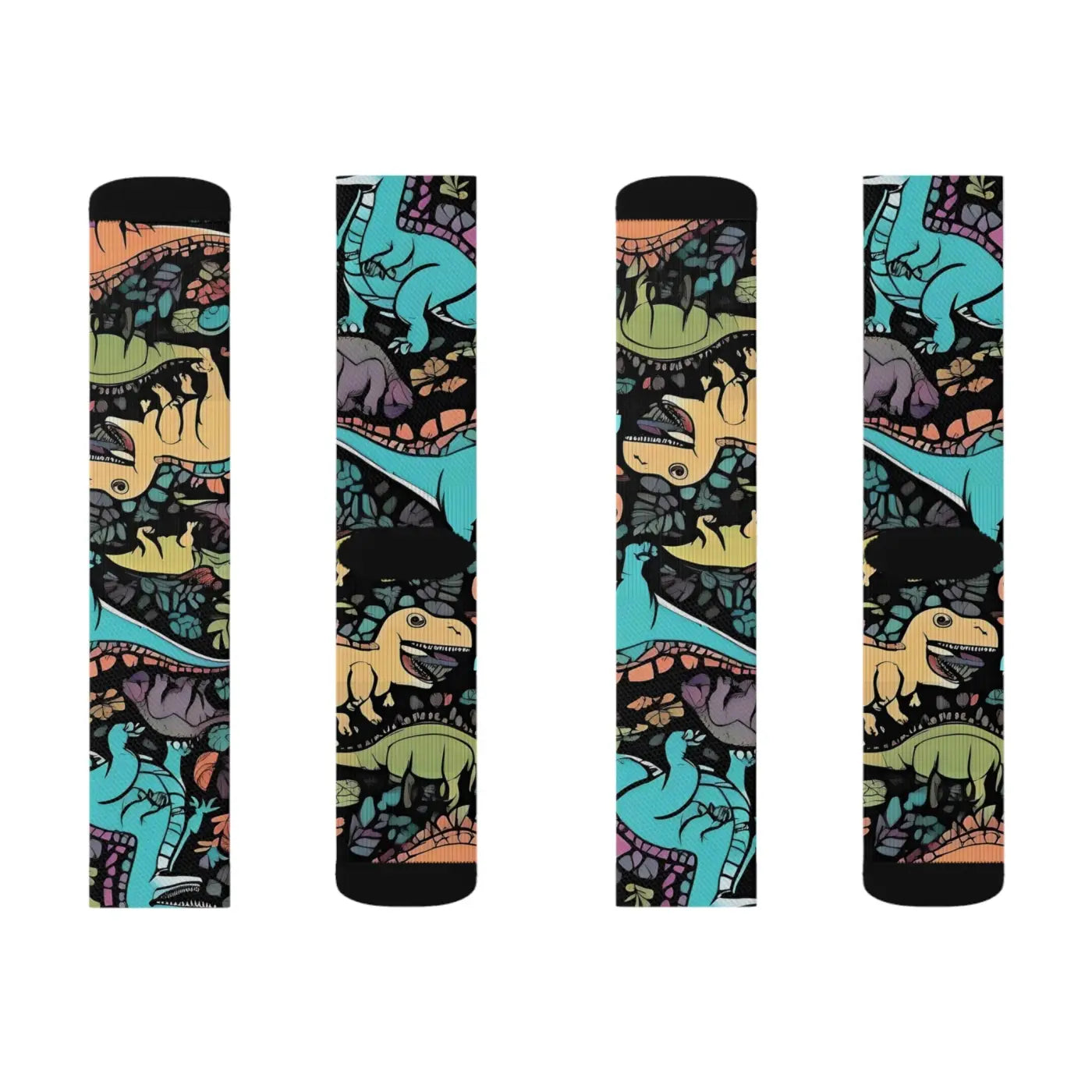 Vibrant Sublimation Socks - Eco-Friendly Gifts for Her - DipaliZ