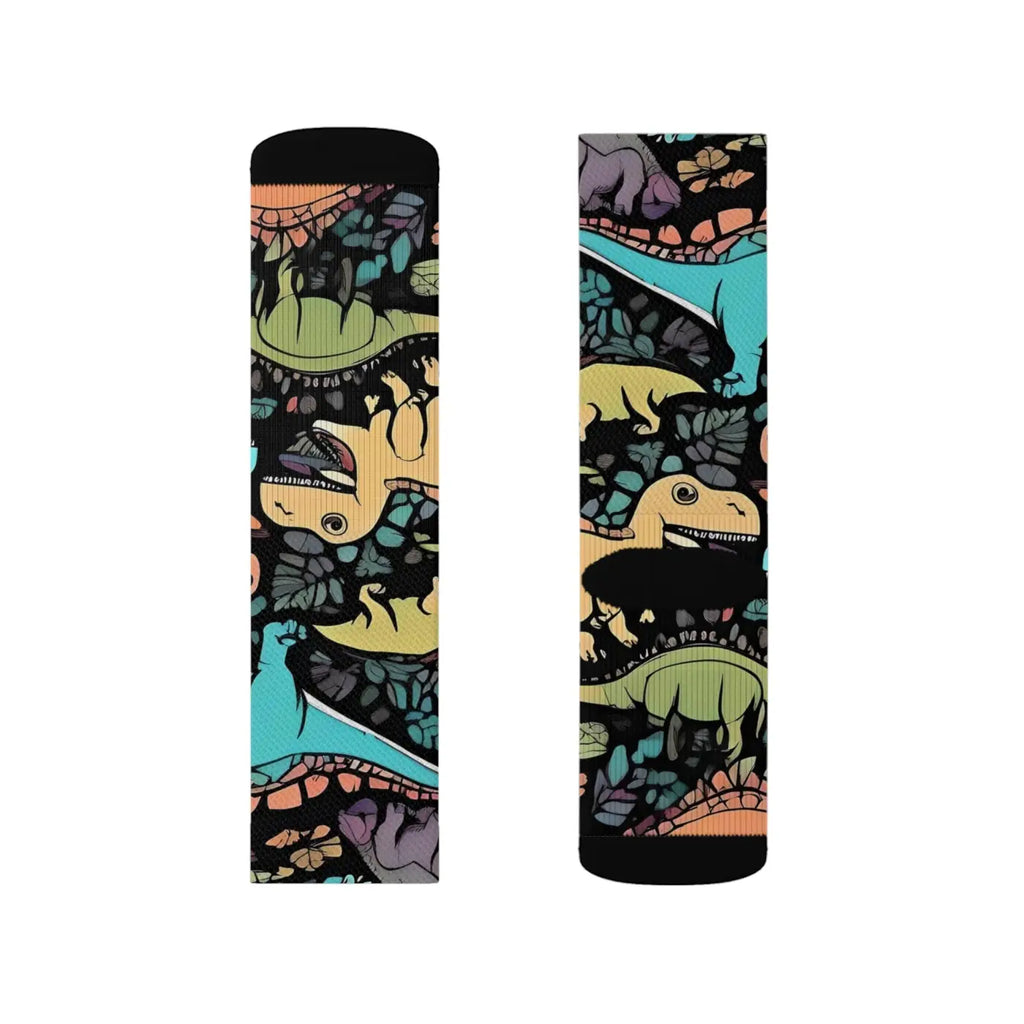 Vibrant Sublimation Socks - Eco-Friendly Gifts for Her - DipaliZ
