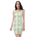 Dragon Fly Sublimation Dress - Nature Inspired Design - DipaliZ