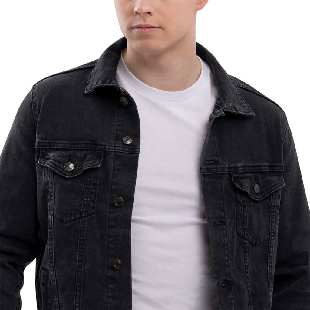 Unisex Denim Jacket - Dream It Wish It Do It - DipaliZ