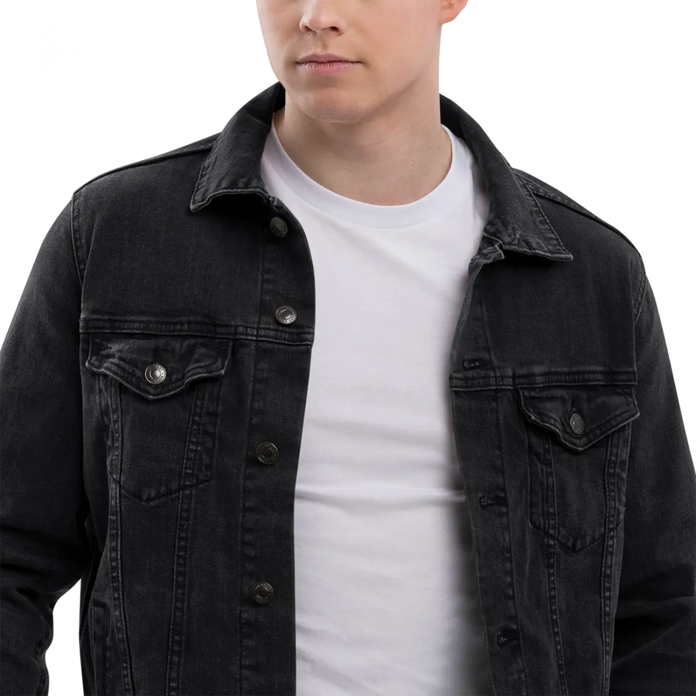 Unisex Denim Jacket - Dream It Wish It Do It - DipaliZ