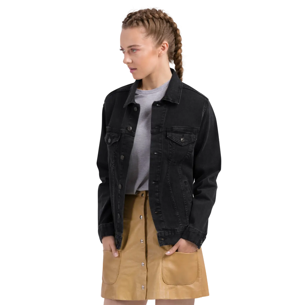 Unisex Denim Jacket - Dream It Wish It Do It - DipaliZ