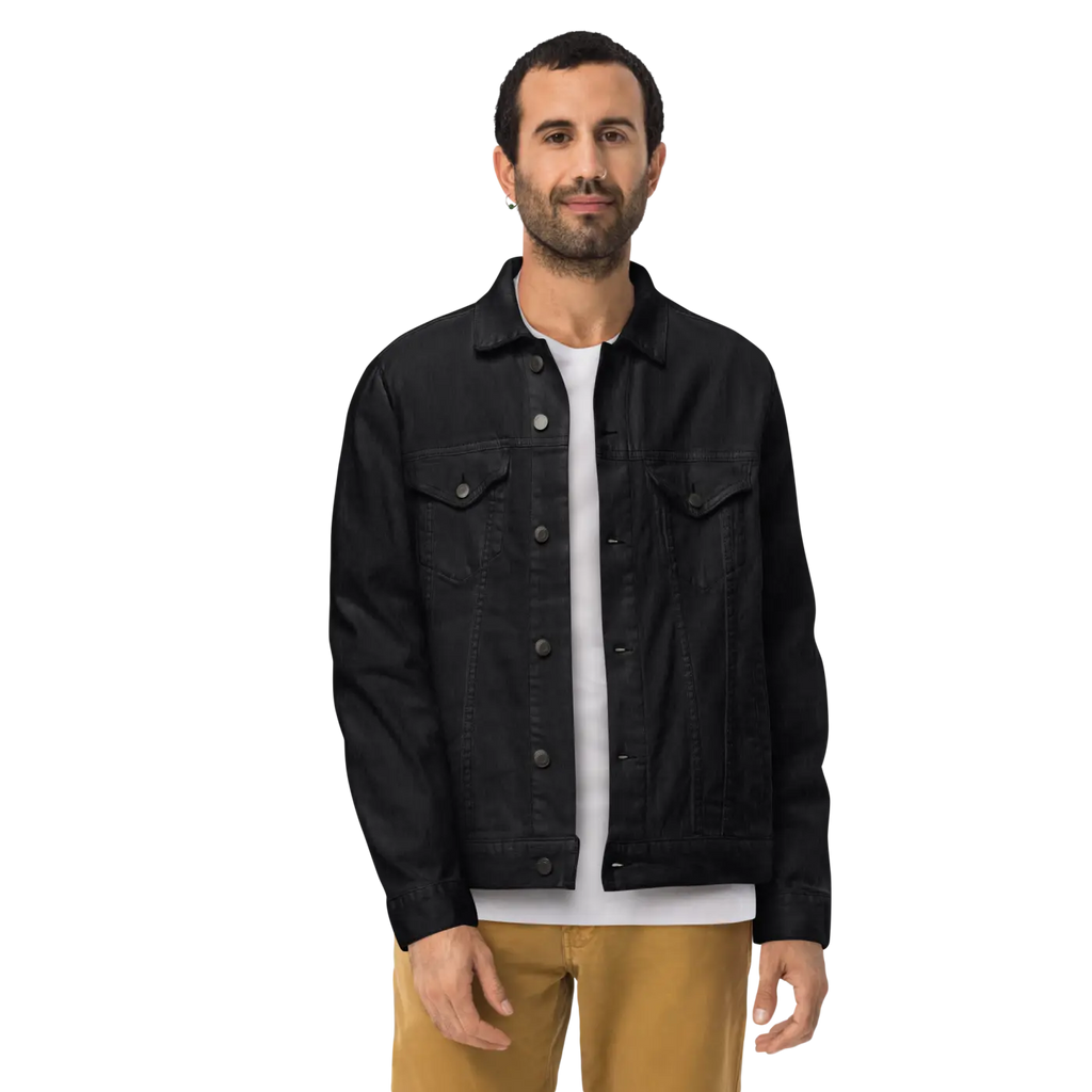 Unisex Denim Jacket - Dream It Wish It Do It - DipaliZ