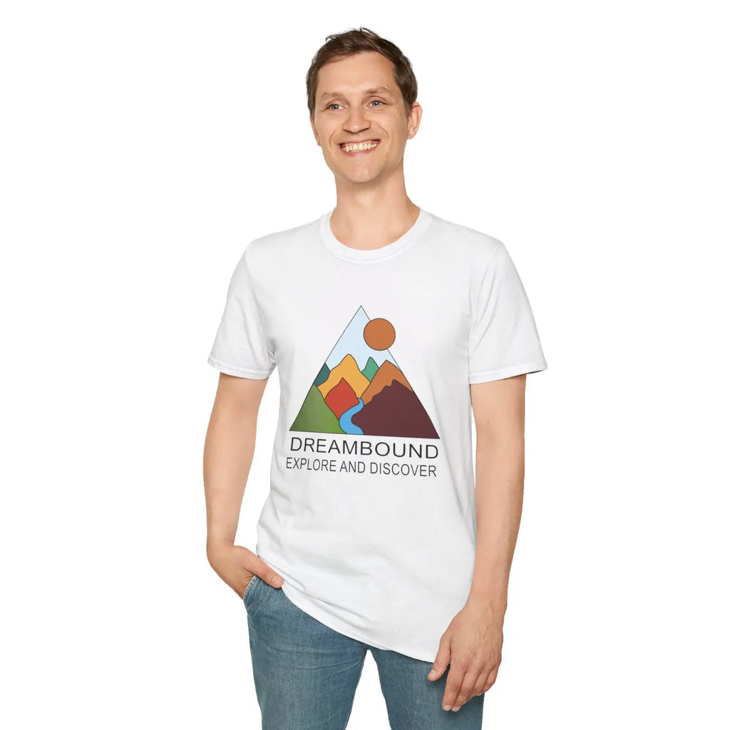 Dreambound Vacation Unisex Softstyle T Shirt - Explore and Discover - DipaliZ