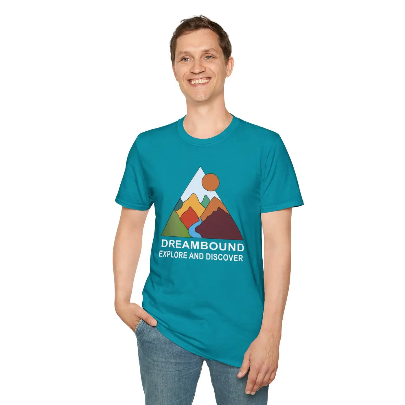 Dreambound Vacation Unisex Softstyle T Shirt - Explore and Discover - DipaliZ