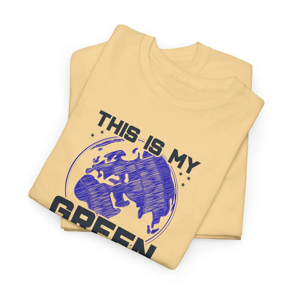 Earth Day Green Earth Deluxe T Shirt - Unisex Heavy Cotton - DipaliZ