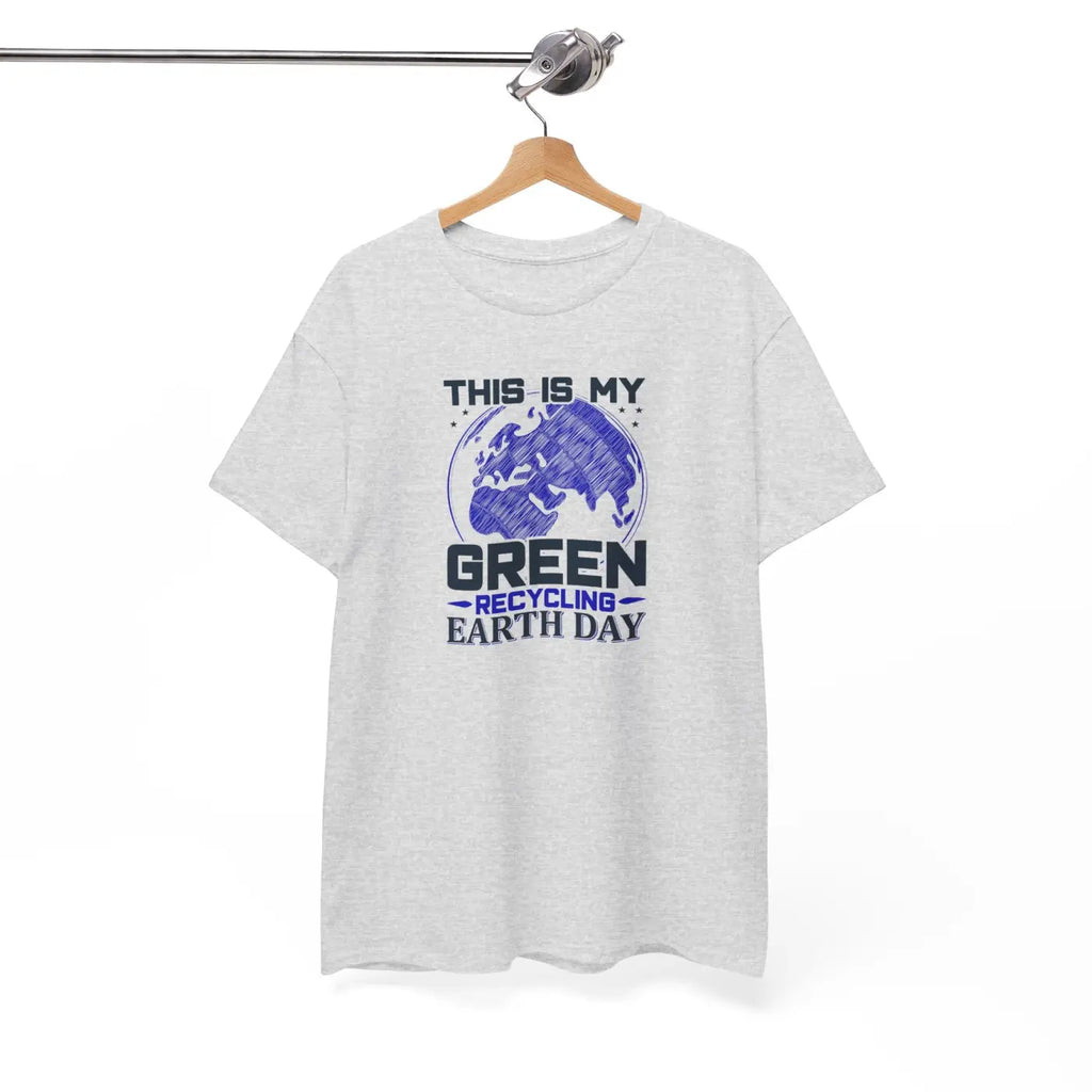 Earth Day Green Earth Deluxe T Shirt - Unisex Heavy Cotton - DipaliZ