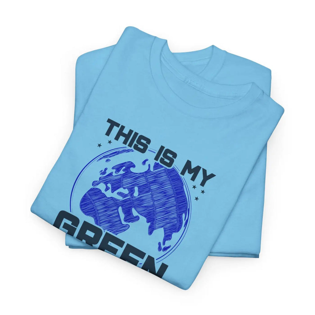 Earth Day Green Earth Deluxe T Shirt - Unisex Heavy Cotton - DipaliZ