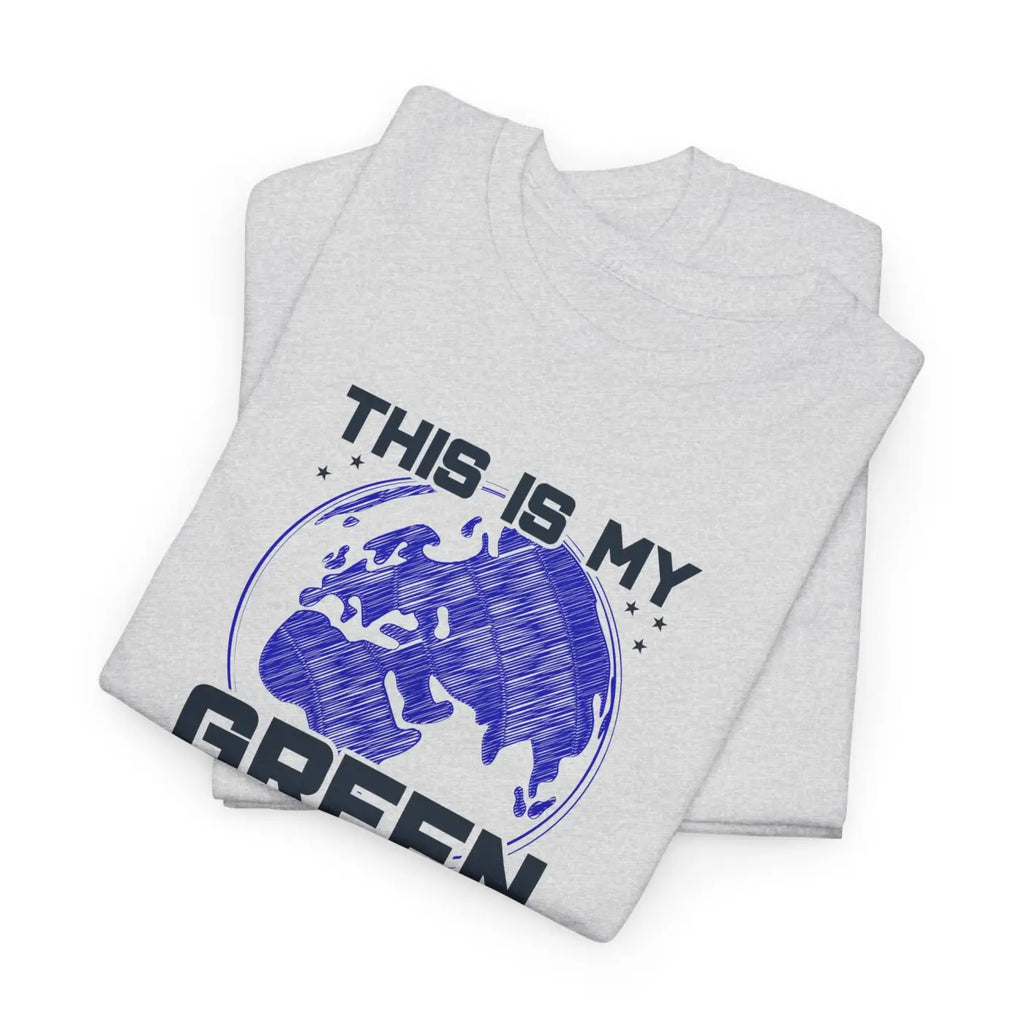 Earth Day Green Earth Deluxe T Shirt - Unisex Heavy Cotton - DipaliZ