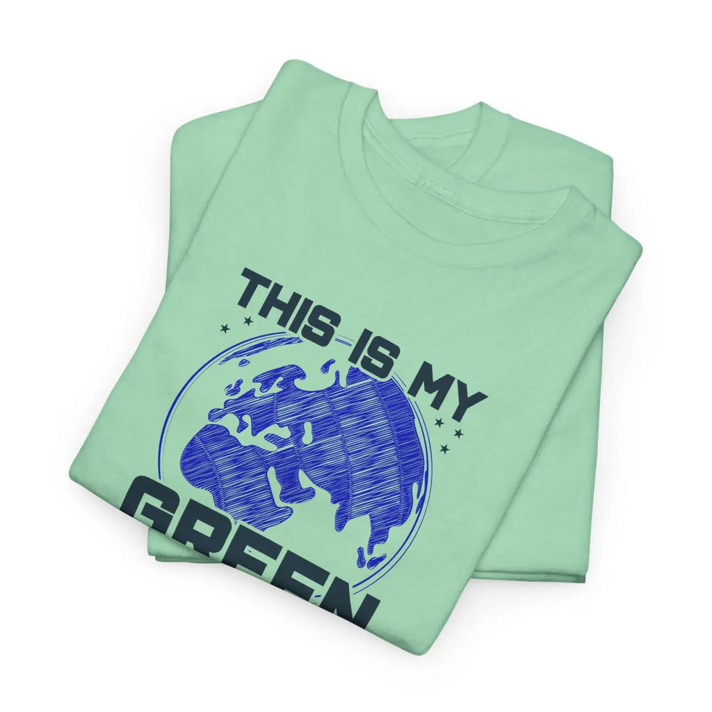 Earth Day Green Earth Deluxe T Shirt - Unisex Heavy Cotton - DipaliZ