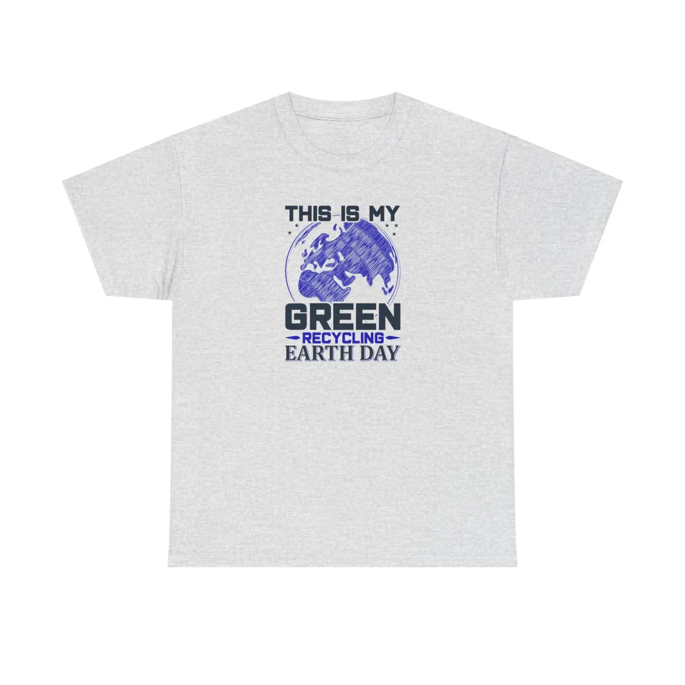 Earth Day Green Earth Deluxe T Shirt - Unisex Heavy Cotton - DipaliZ