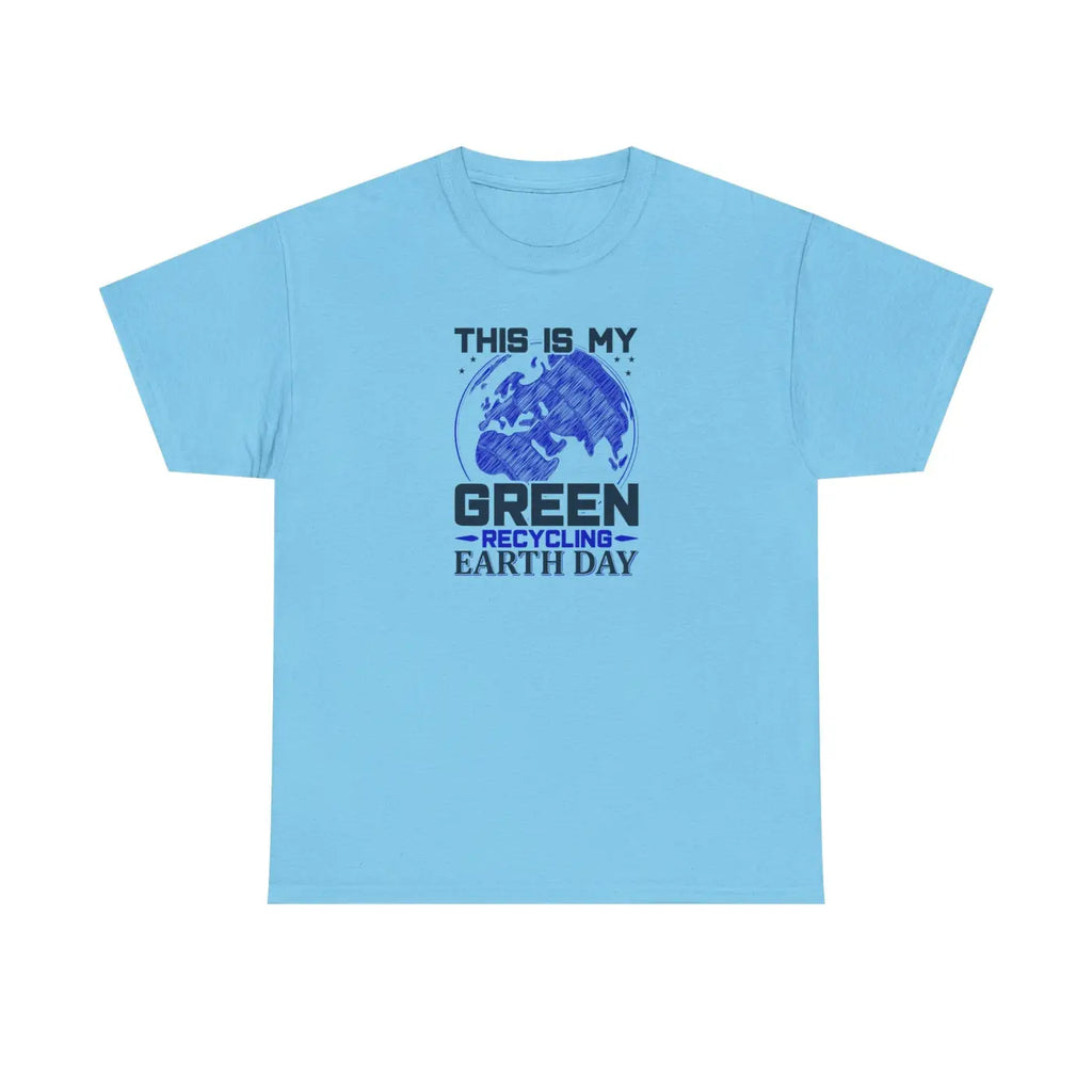 Earth Day Green Earth Deluxe T Shirt - Unisex Heavy Cotton - DipaliZ