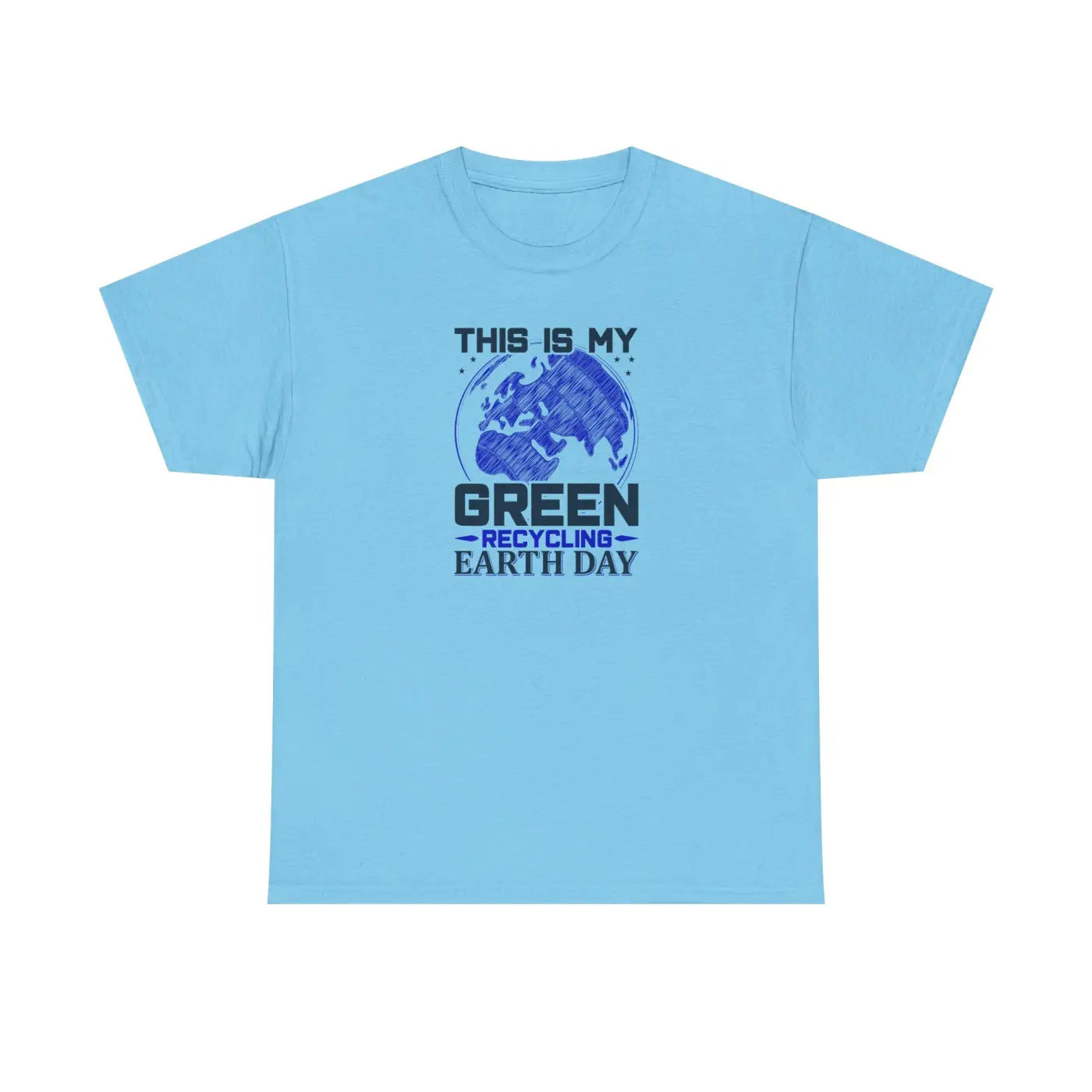 Earth Day Green Earth Deluxe T Shirt - Unisex Heavy Cotton - DipaliZ