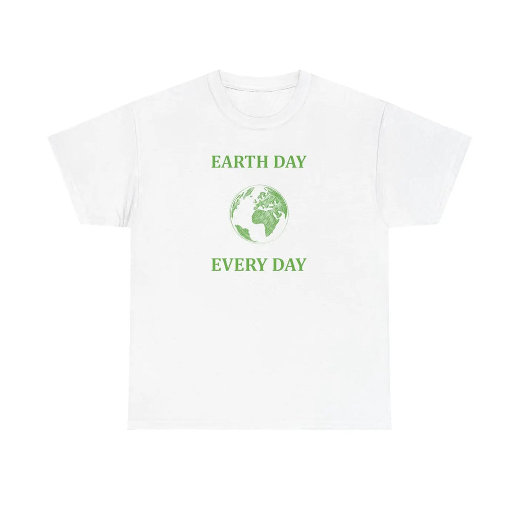 Earth Day Unisex Deluxe T Shirt - Heavy Cotton Everyday Wear - DipaliZ
