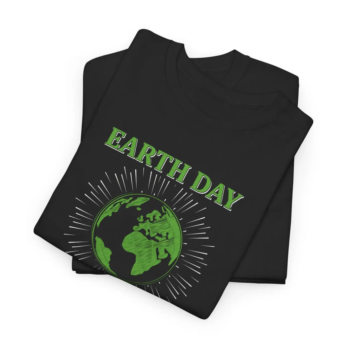 Earth Day Unisex Deluxe T Shirt - Heavy Cotton Everyday Wear - DipaliZ