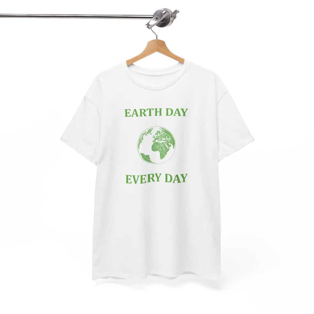 Earth Day Unisex Deluxe T Shirt - Heavy Cotton Everyday Wear - DipaliZ