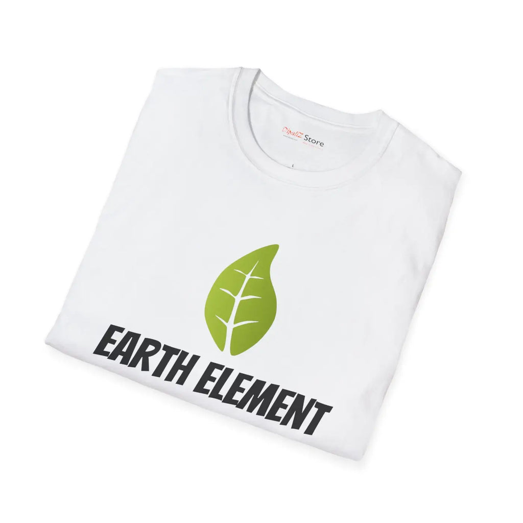 Softstyle T Shirt - Eco Leaf Tee for Women - DipaliZ