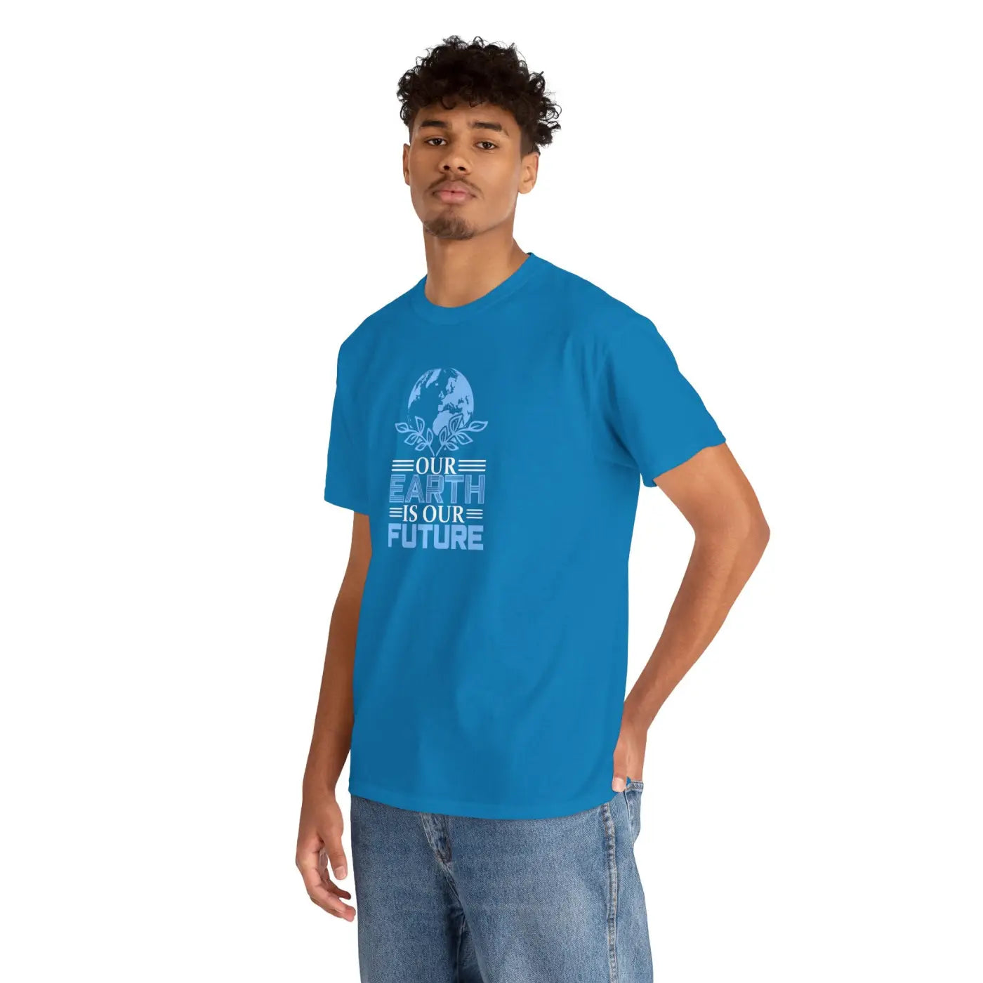 Earth Day Our Earth Is Our Future Tee - Deluxe T Shirt - DipaliZ