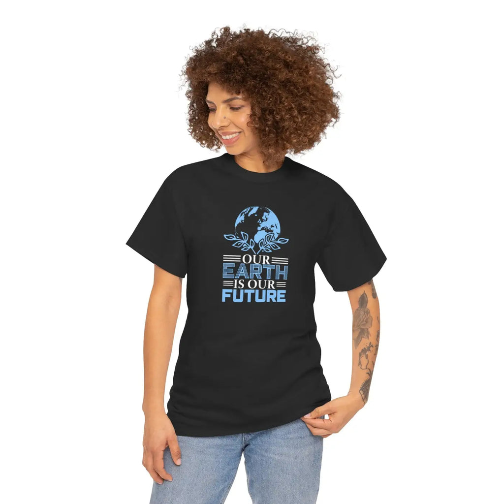 Earth Day Our Earth Is Our Future Tee - Deluxe T Shirt - DipaliZ