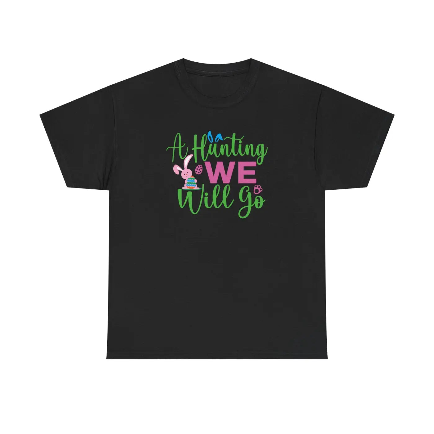 Easter Hunting Unisex Deluxe T Shirt - Heavy Cotton - DipaliZ