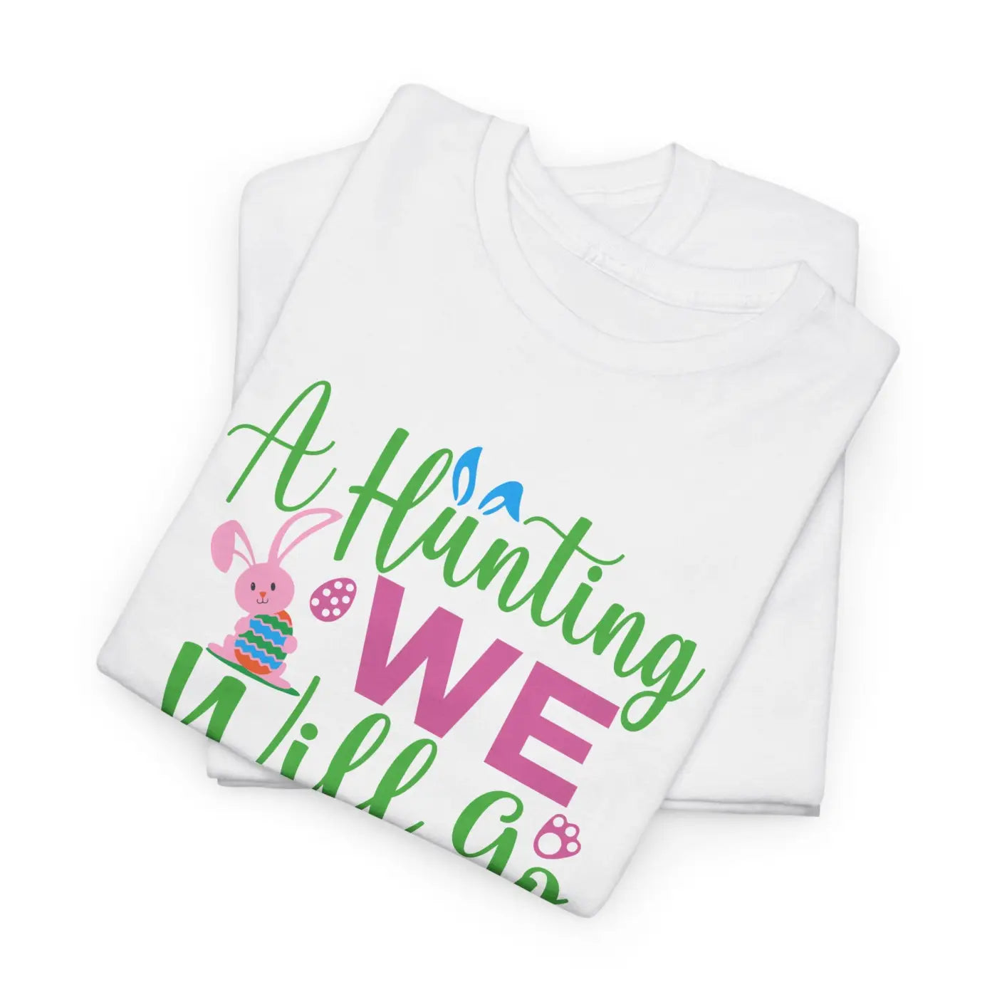 Easter Hunting Unisex Deluxe T Shirt - Heavy Cotton - DipaliZ