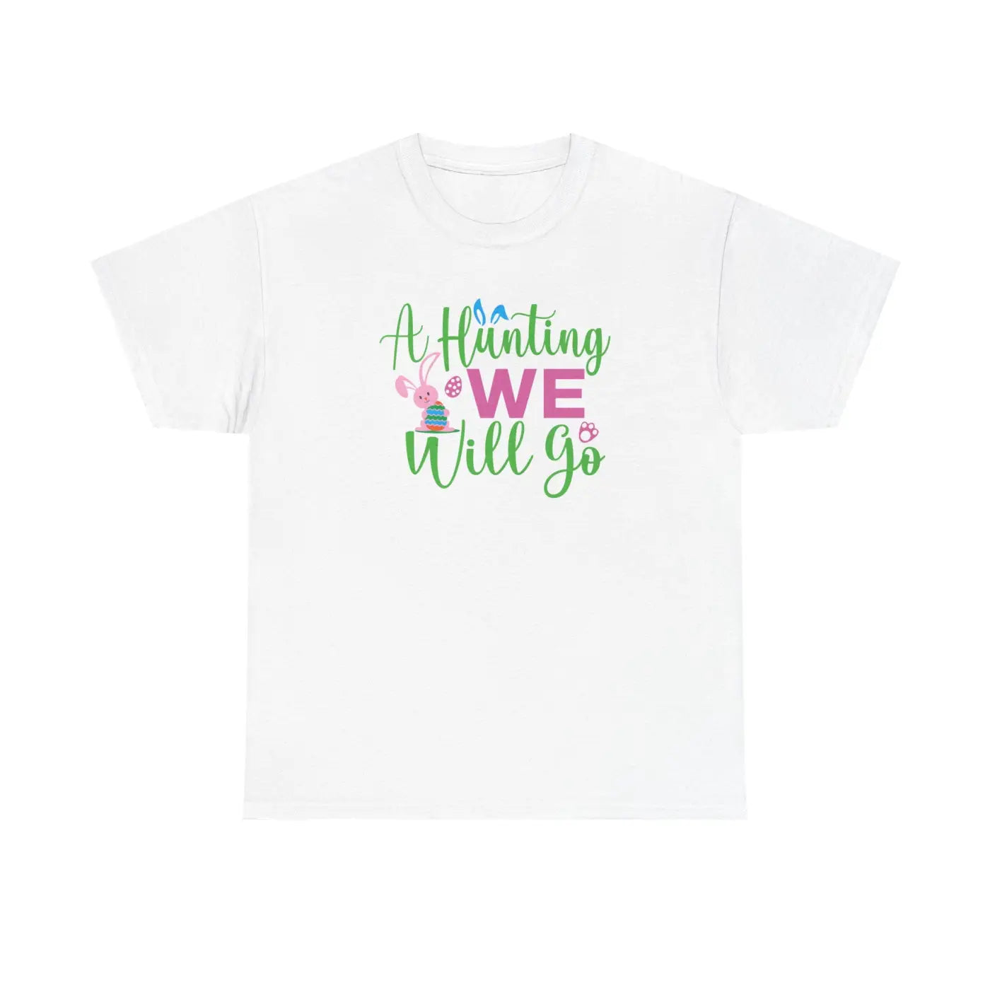 Easter Hunting Unisex Deluxe T Shirt - Heavy Cotton - DipaliZ