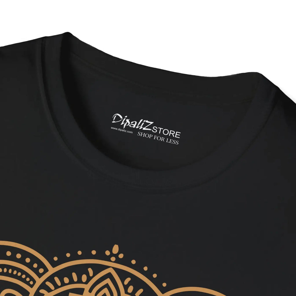Mandala Elephant Softstyle T Shirt - Unisex Comfort Tee - DipaliZ