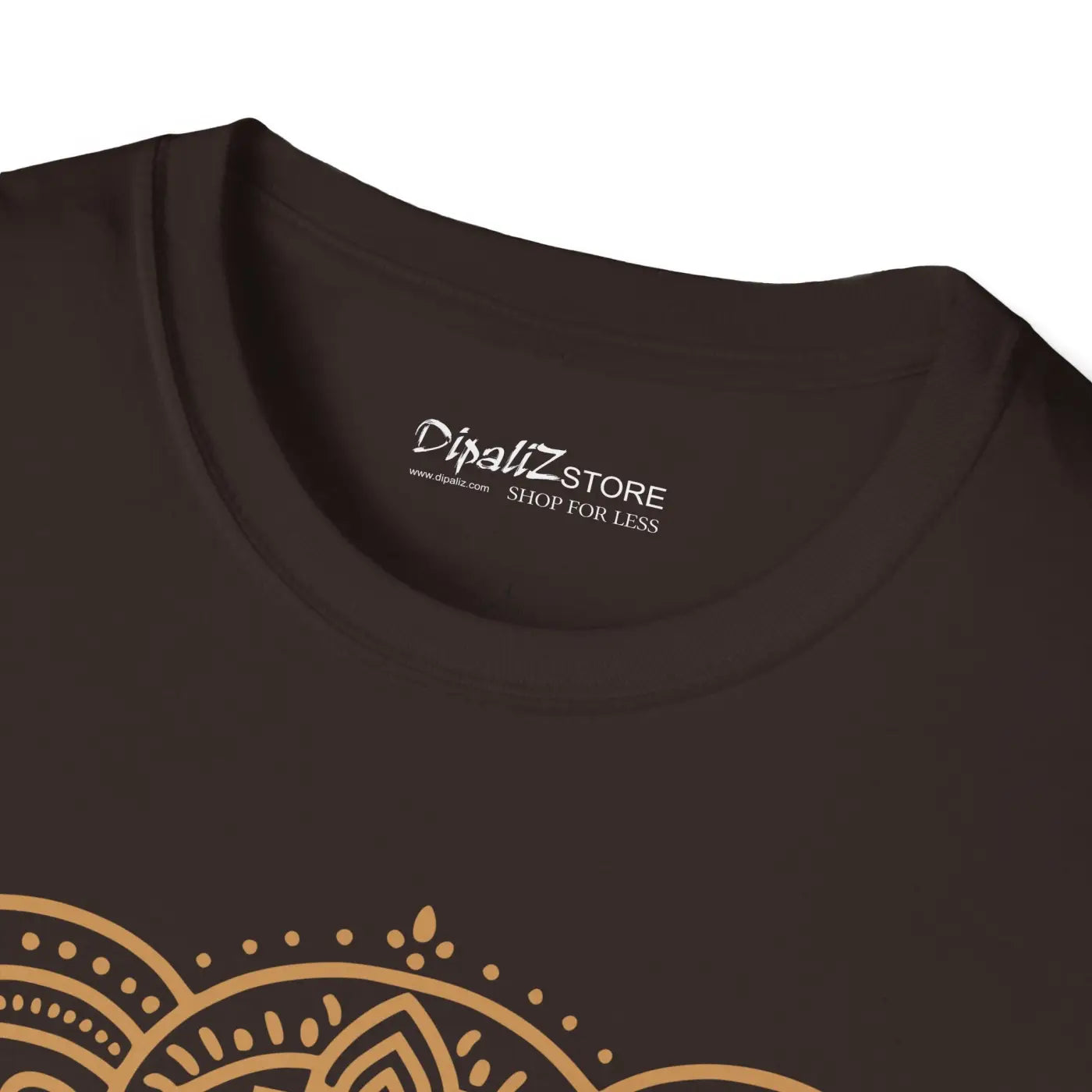 Mandala Elephant Softstyle T Shirt - Unisex Comfort Tee - DipaliZ