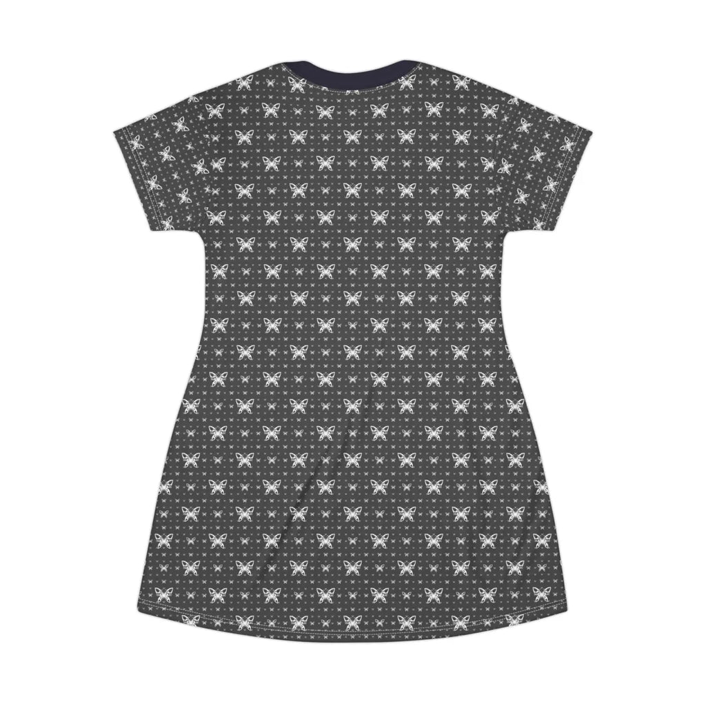 Enchanting Butterflies Dance Shirt Dress - Flutter Style - DipaliZ