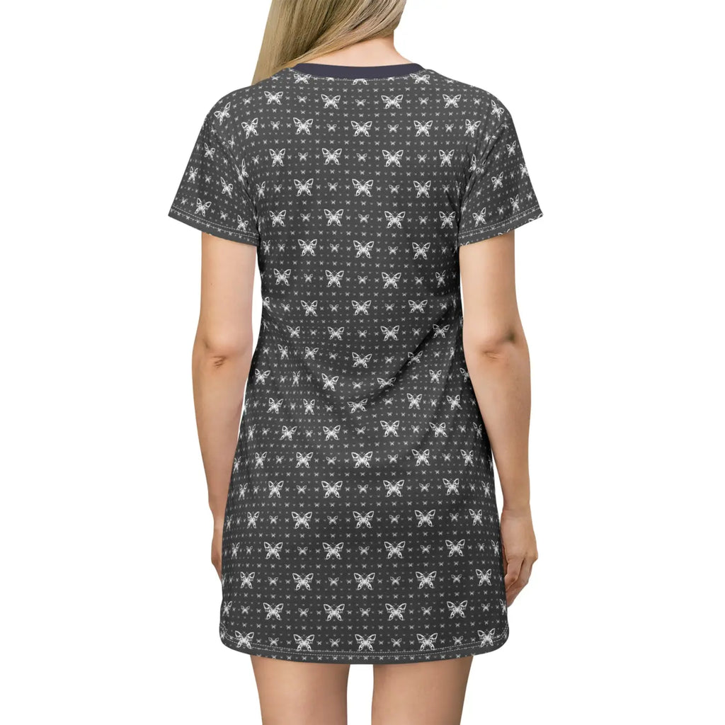 Enchanting Butterflies Dance Shirt Dress - Flutter Style - DipaliZ