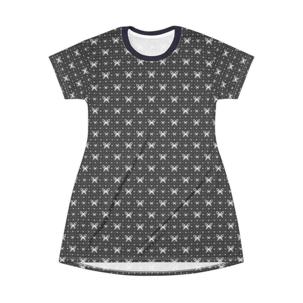 Enchanting Butterflies Dance Shirt Dress - Flutter Style - DipaliZ