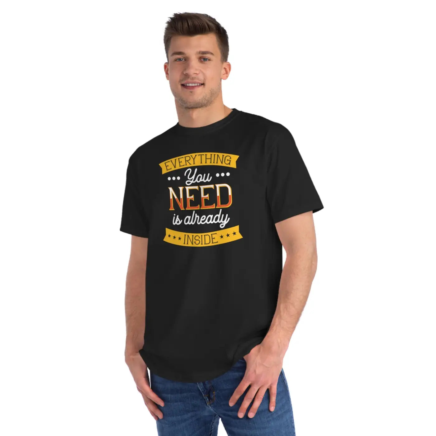 Organic Unisex Classic T Shirt - Eco Friendly Comfort - DipaliZ