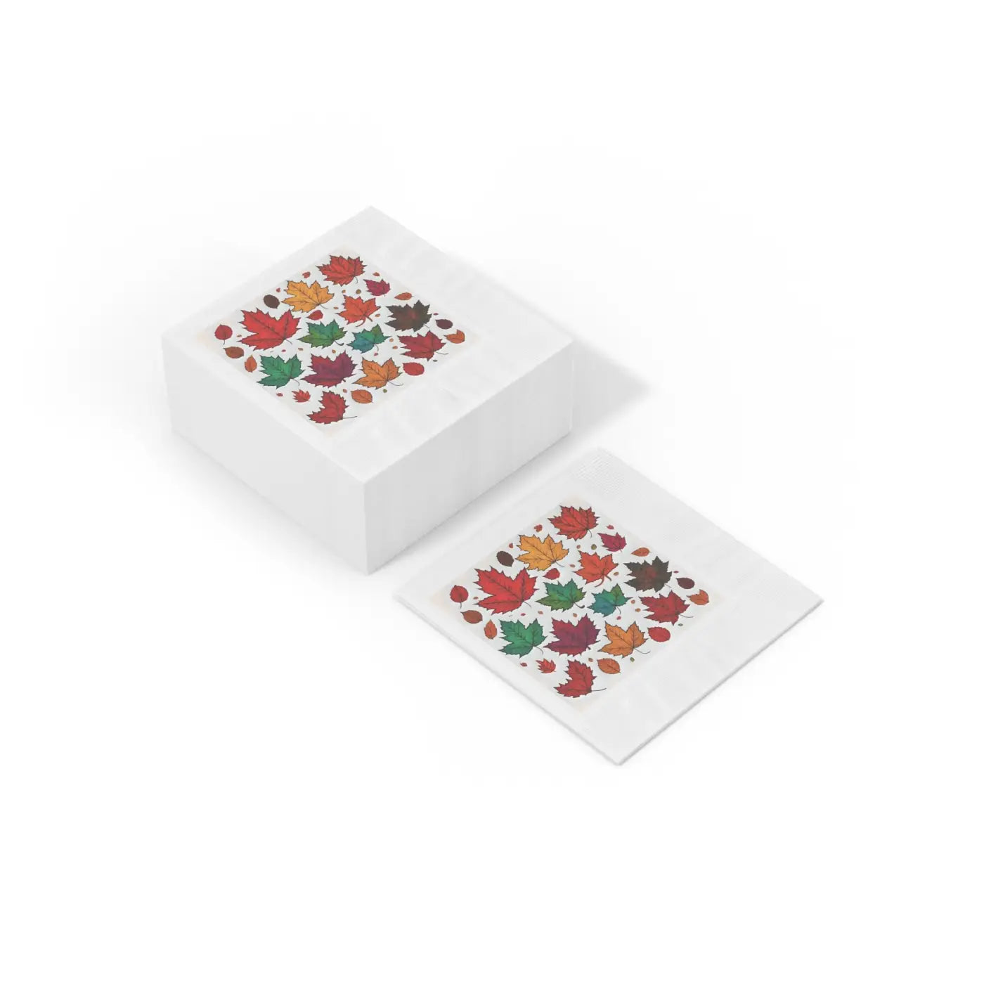 White Coined Napkins - Elegant Party Essential - DipaliZ