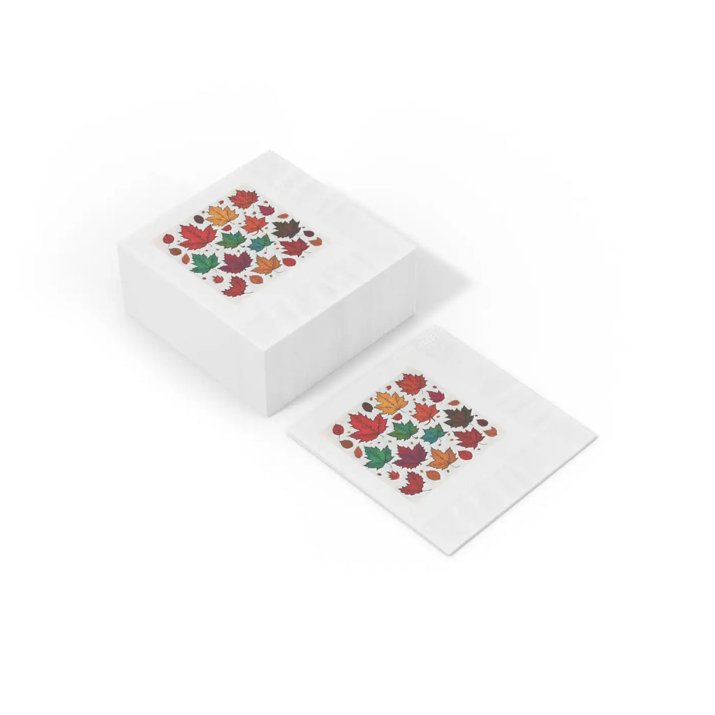 White Coined Napkins - Elegant Party Essential - DipaliZ