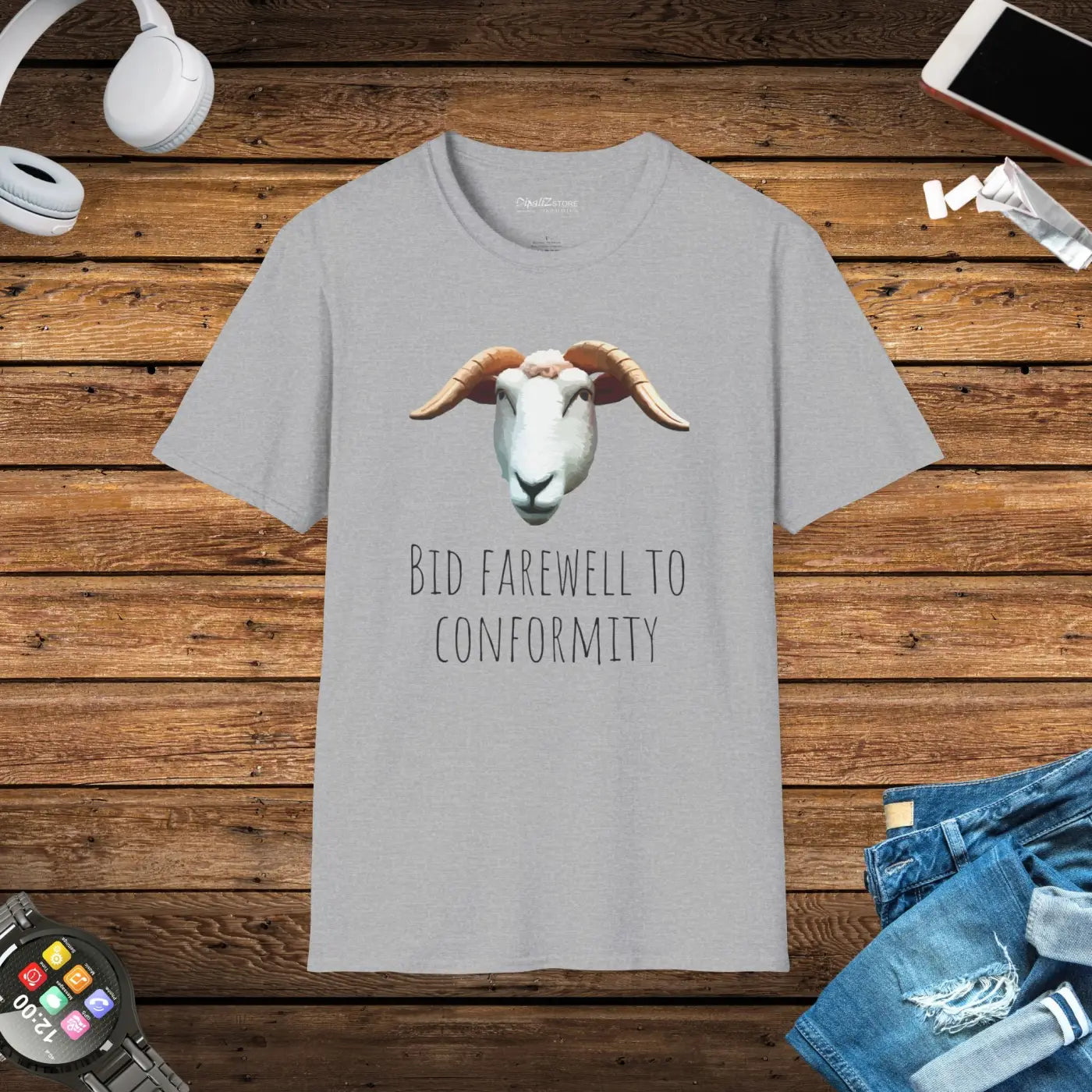 Unisex Softstyle T Shirt - 100% Cotton Eco-Friendly - DipaliZ