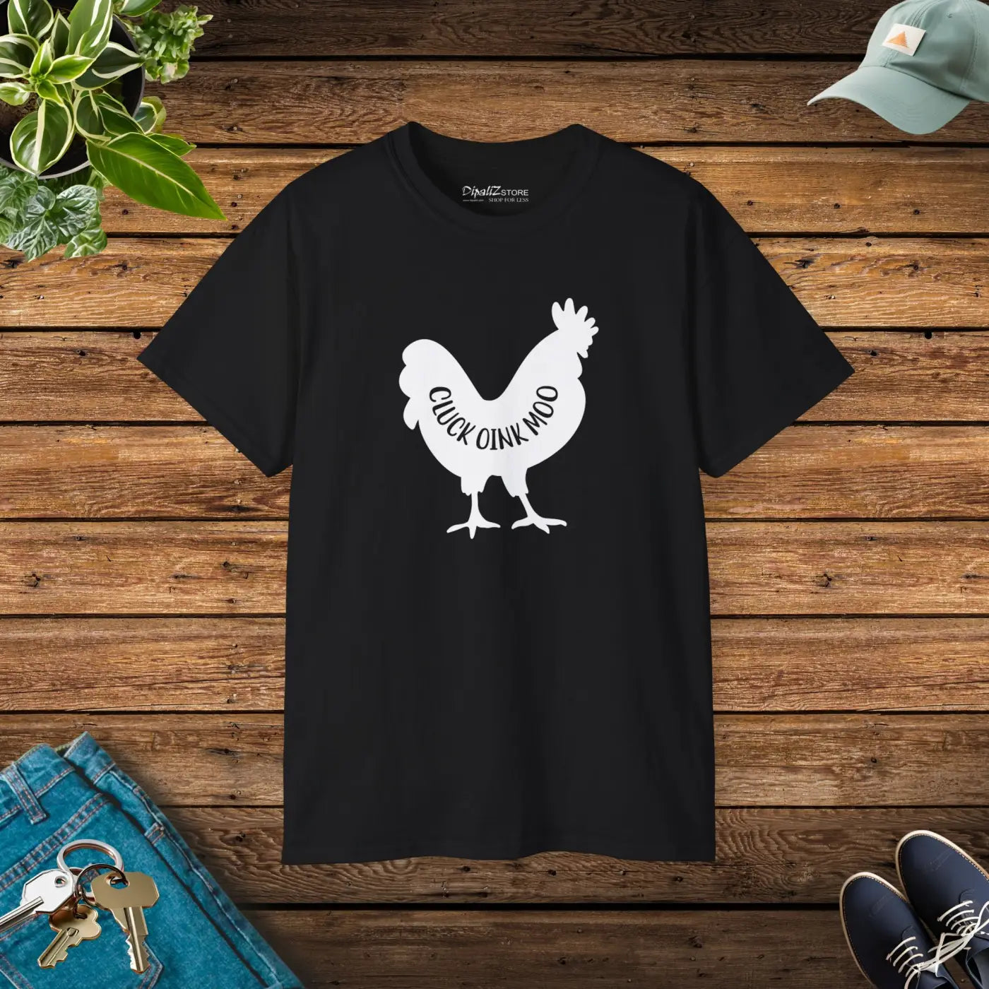 Unisex Ultra Cotton Tee - Farm Flair Rustic Style - DipaliZ