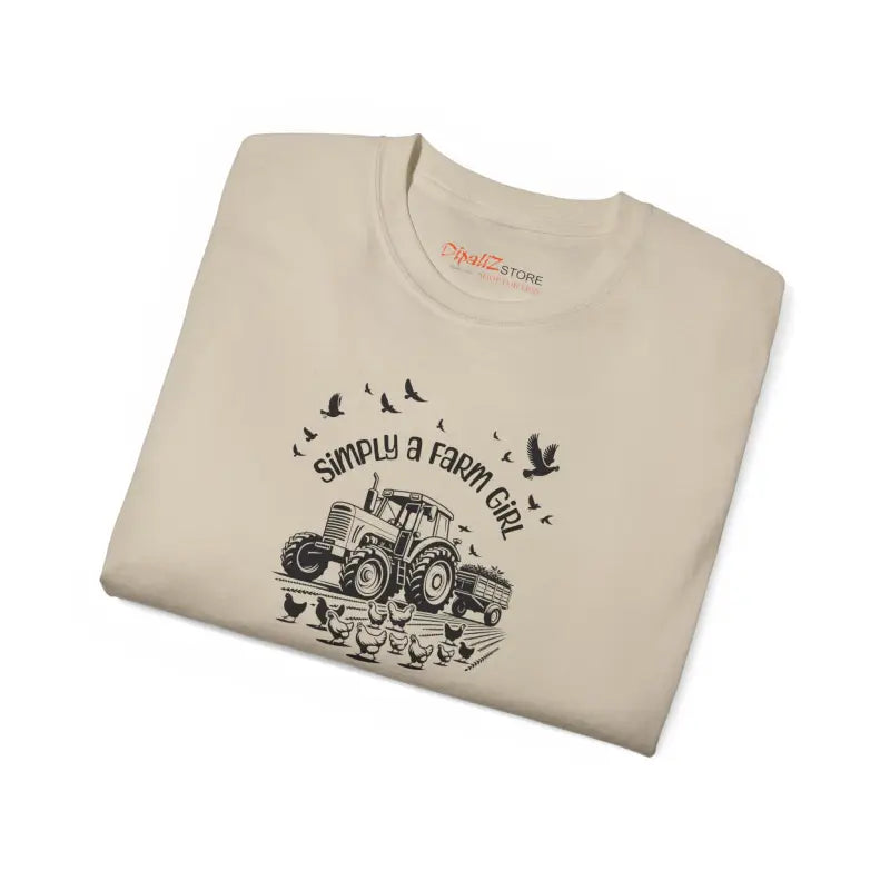 Unisex Ultra Cotton Tee - Vintage Farm Comfort - DipaliZ