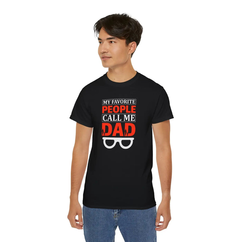 Unisex Ultra Cotton Tee - Dad Pride Comfort Style - DipaliZ