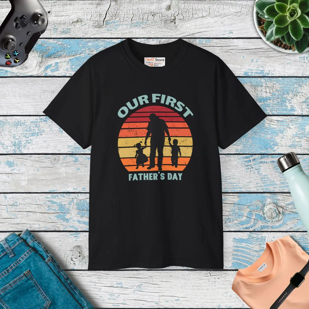 First Father's Day Ultra Cotton Tee - Comfort Fit - DipaliZ