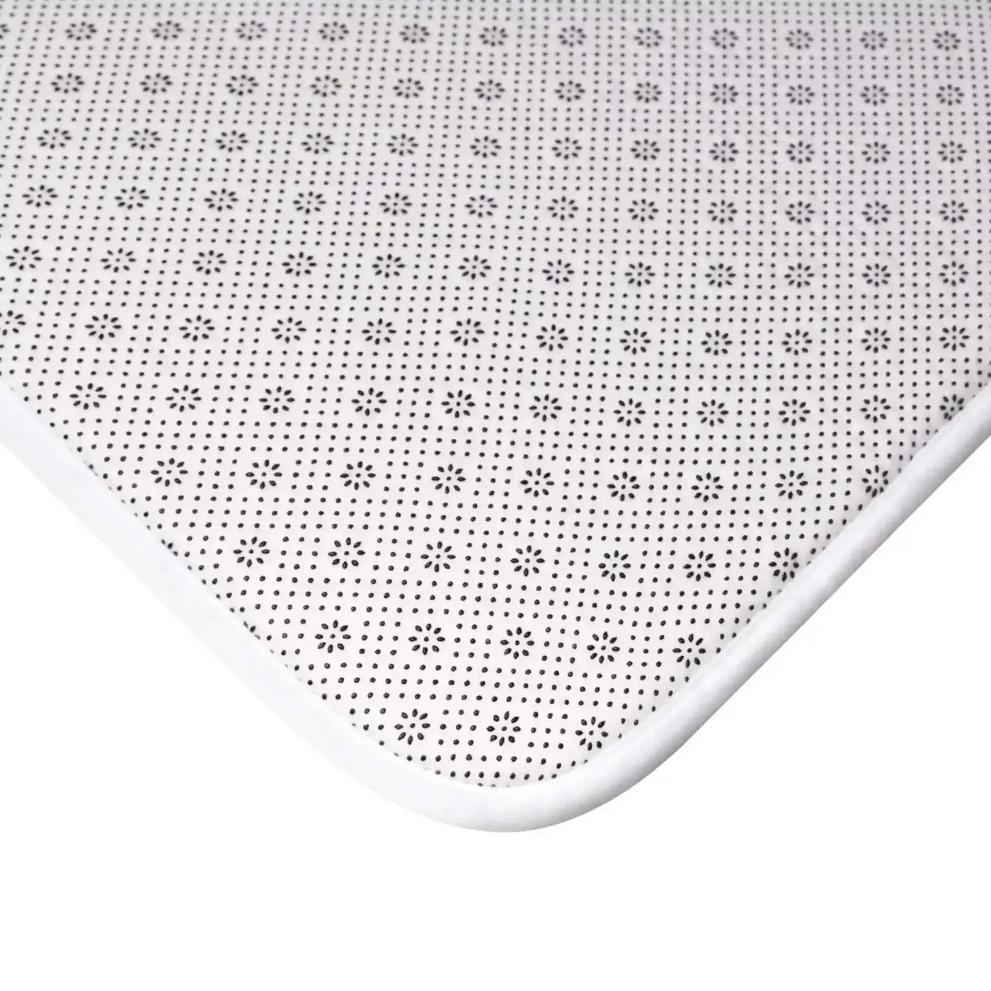Fish Pattern Bath Mat - Soft Aquatic Bathroom Decor - DipaliZ